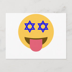 chanukka hanukkah emoji feiertagspostkarte