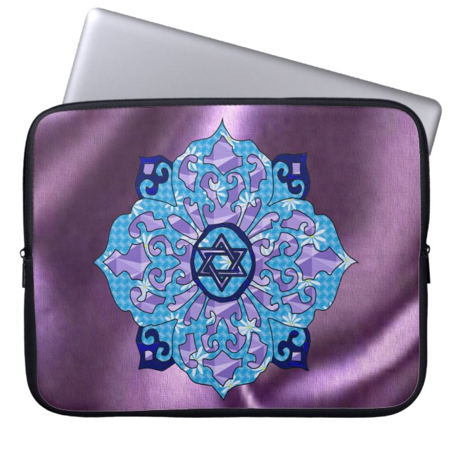 Chanukka Laptopschutzhülle (Vorderseite)