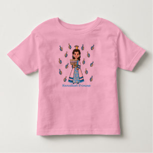 Chanukka-Prinzessin Kleinkind T-shirt