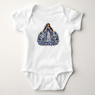 Chanukka Prinzessin Neugeborenes Baby Strampler