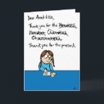 Chanukka-Rechtschreibungs-Chanukka-Witz-Gruß-Karte Feiertagskarte<br><div class="desc">Haben Sie ein glückliches Hanuk…,  egal wie Sie es buchstabieren!</div>