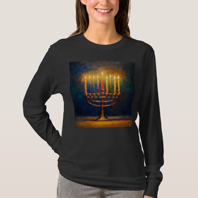 Chanukka T-Shirt (Vorderseite)