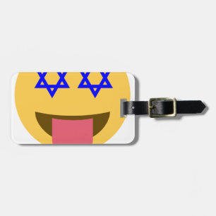 chanukkah hanukkka emoji gepäckanhänger