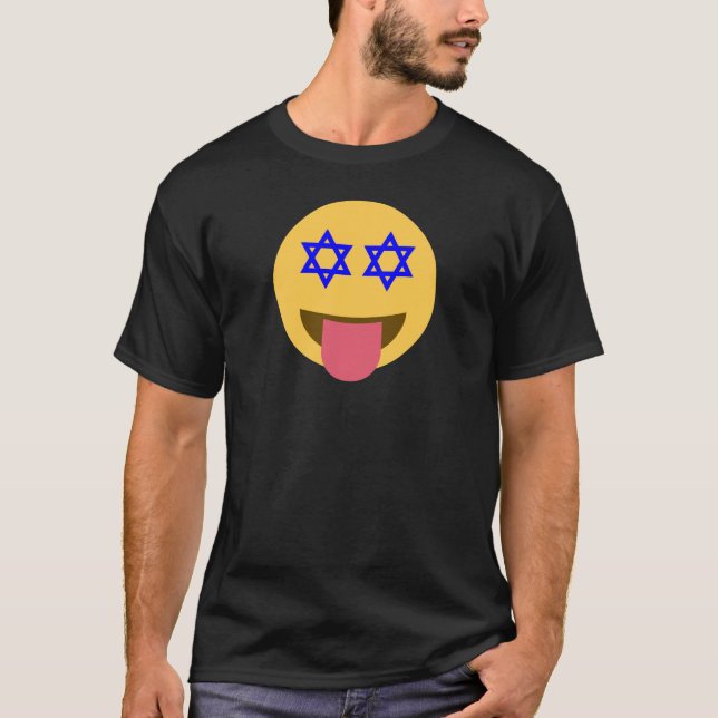 chanukkah hanukkka emoji T-Shirt (Vorderseite)