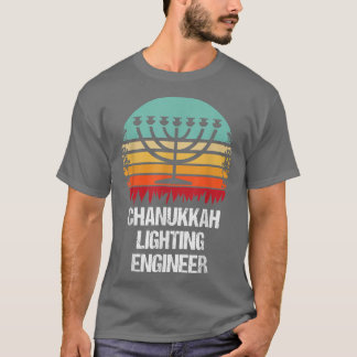Chanukkah Lighting Engineer Jewish Hanukkah T-Shirt
