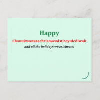 Chanukwanzaachrismasolsticeyulediwali