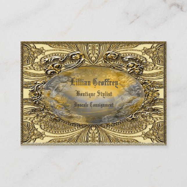 Chanvire Blaise Business Card Visitenkarte (Vorderseite)