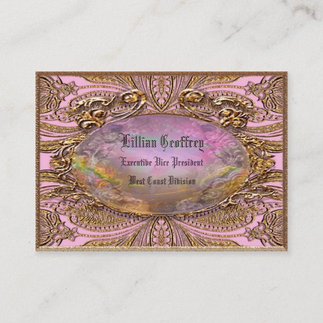 Chanvire Jean Business Card Visitenkarte (Vorderseite)