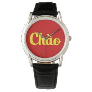 Chào / Hallo ~ Vietnam / Vietnamesisch / Tiếng Việ Armbanduhr