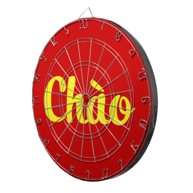 Chào / Hello ~ Vietnam / Vietnamese / Tiet ng Vivi Dartscheibe (Vorderseite rechts)