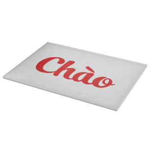 Chào / Hello ~ Vietnam / Vietnamese / Tiet ng Vivi Schneidebrett