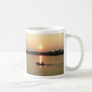 Chao Phraya Fluss Sunset ... Ayutthaya, Thailand Kaffeetasse