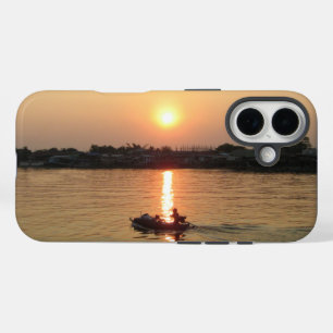 Chao Phraya Fluss Sunset ... Ayutthaya, Thailand title_seo2