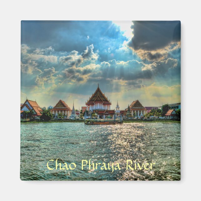 Chao Phraya River Magnet (Vorne)
