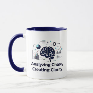 Chaos analysieren, Deutlichkeit erzeugen zwei Töne Tasse