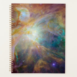 Chaos au coeur du composite Spitzer Hubble Orion