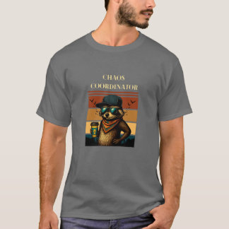 Chaos Coordinateur T-shirt Raccoon