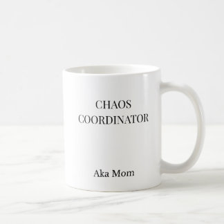 Chaos Coordinator Funny Mom Mug | Minimalist  Kaffeetasse