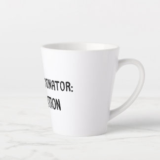 Chaos Coordinator-Man Edition Milchtasse