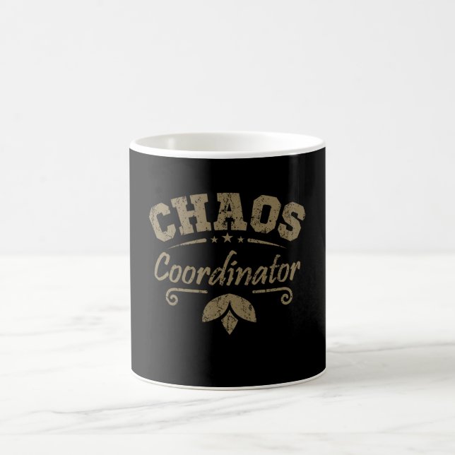 CHAOS COORDINATOR Mitarbeiter des Monats Kaffeetasse (Mittel)