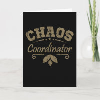 CHAOS COORDINATOR Mitarbeiter des Monats