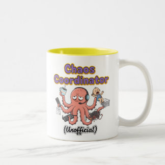 Chaos Coordinator mug Zweifarbige Tasse