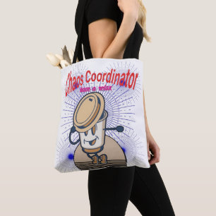Chaos Coordinator Tote Bag - wiederverwendbare, fu Tasche