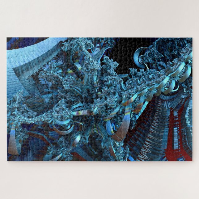 chaos dans le puzzle spatial (Horizontal)