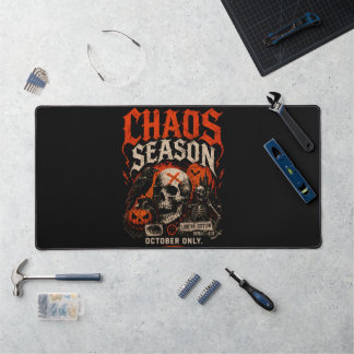 Chaos de saison gothique sombre crâne Halloween
