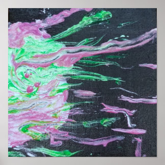 Chaos Electric Drift, Papier Affiche (Semi-Brillan