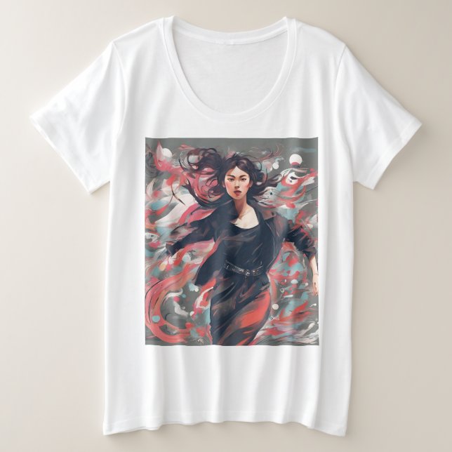 Chaos-Frauen-T - Shirt (Design vorne)
