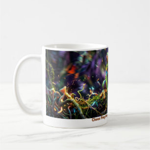 Chaos-Frosch-Tasse – Auf Chaos laufen lustige Kaff Kaffeetasse