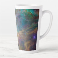 Chaos im Herzen des Orion Spitzer Hubble Composite