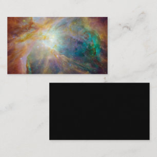 Chaos im Herzen des Orion-Spitzer-Hubble-Composite Visitenkarte
