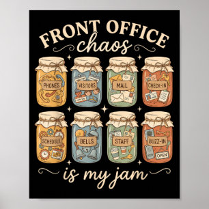 Chaos im Vorzimmer ist mein Lieblings-Schulsekreta Poster