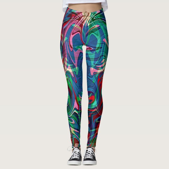 Chaos in den Ferien... Leggings (Vorderseite)
