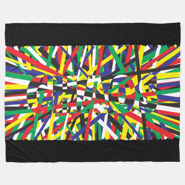 Chaos, in Vorwahlen Fleecedecke (Vorderseite (Horizontal))