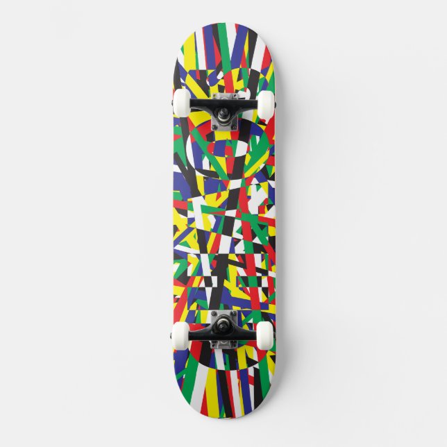 Chaos, in Vorwahlen Skateboard (Vorderseite)