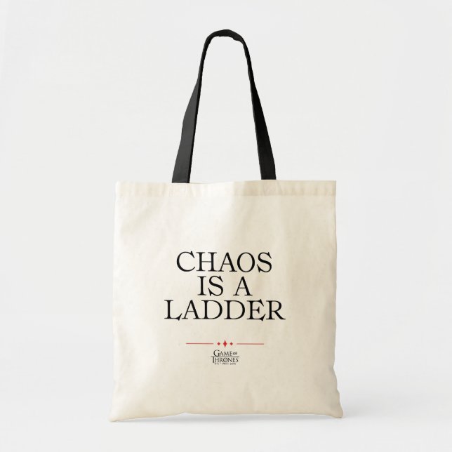 Chaos ist eine Ladung Tragetasche (Vorne)