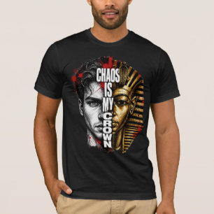 Chaos ist meine Krone – Pharaoh Streetwear Grafik T-Shirt