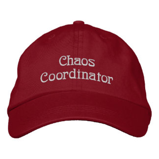 Chaos-Koordinator Bestickte Baseballkappe