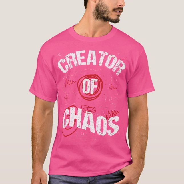 Chaos-Koordinator Creator beschäftigt Vater oder M T-Shirt (Vorderseite)