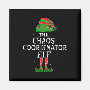 Chaos-Koordinator Elf Group Matching Family Christ Magnet