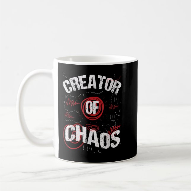 Chaos-Koordinator Ersteller Besetzter Vater oder M Kaffeetasse (Links)