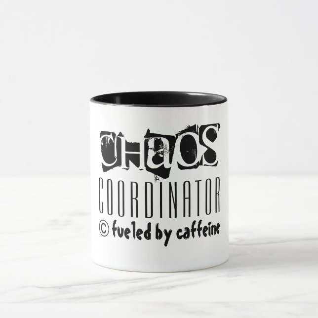CHAOS-KOORDINATOR GETANKT DURCH KOFFEIN TASSE (Zentrum)