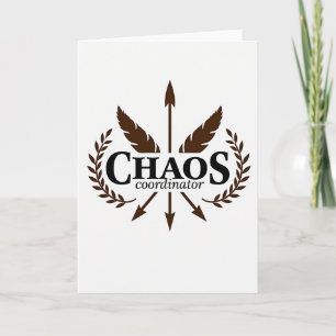 Chaos-Koordinator Grafikkarte Karte