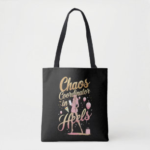 Chaos-Koordinator in Heelsen Glam Event Planner Tasche