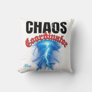 Chaos-Koordinator Kissen Funny Quote Kissen Kissen