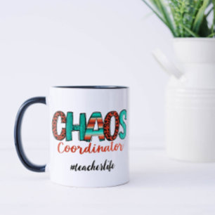 Chaos-Koordinator-Lehrer Tasse