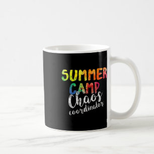 Chaos-Koordinator . Lustiger Sommercamp-Berater  Kaffeetasse